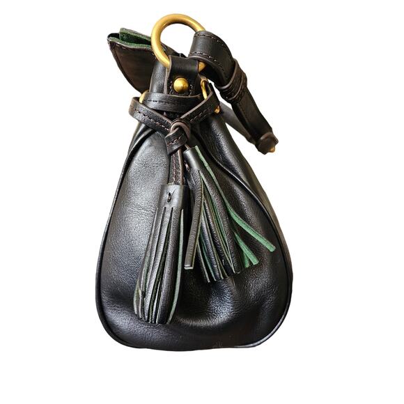 Dooney & Bourke Florentine Black Hobo Shoulder Handbag Excellent Cond - Picture 3 of 13